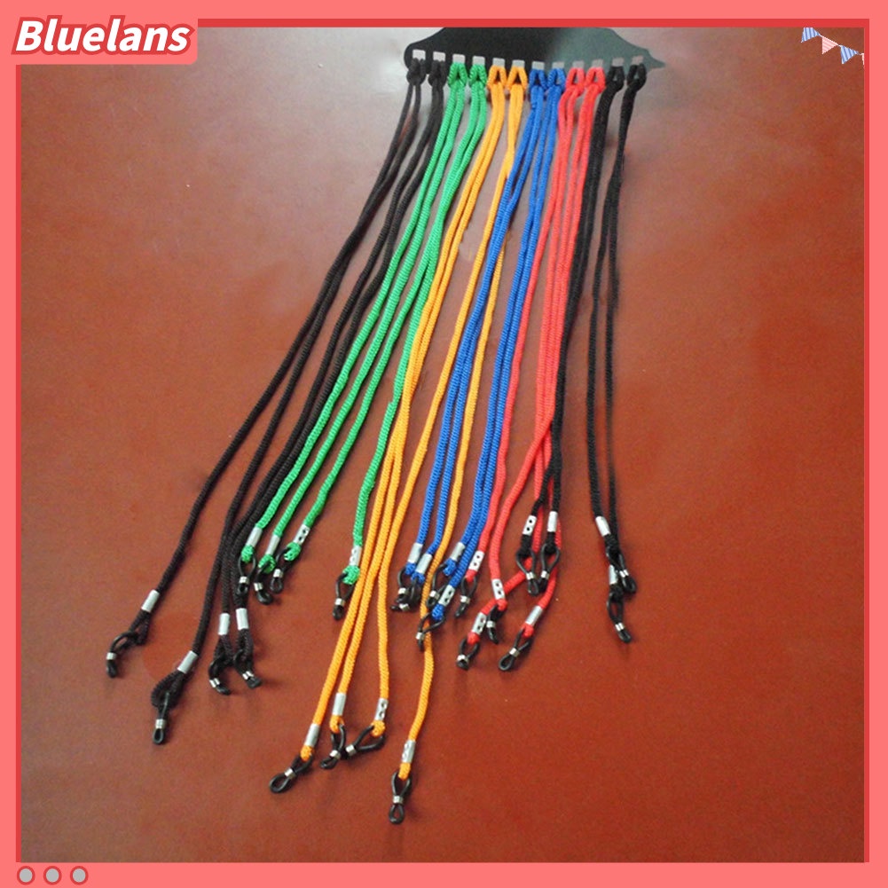 Bluelans 12Pcs Nylon Rope Spectacle Sunglasses Eyewear Cord String Eyeglasses Accessories