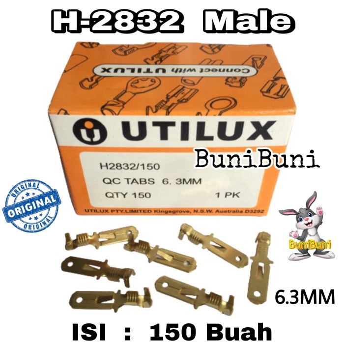 Terminal Skun Utilux Gepeng Cowok / Male Cowo / Laki H-2832 Original .