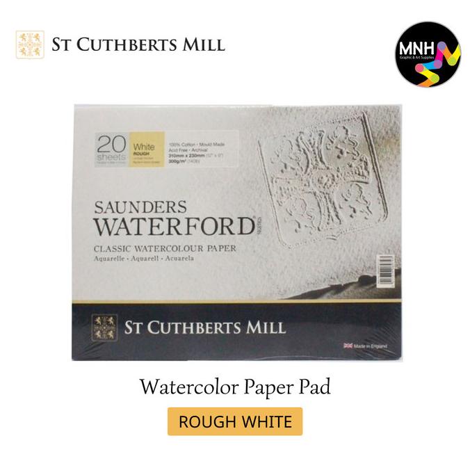 

TERBARU SAUNDERS WATERFORD WATERCOLOR PAPER - ROUGH WHITE 20 SHEET 410X310MM DISCOUNT