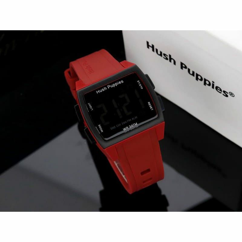 Jam Tangan Hush Puppies Digital Formal Kesukaan Terlaris Anti Air Bisa COD