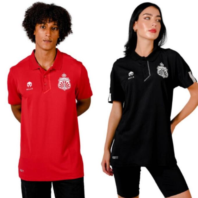Kaos Polo Shirt BHAYANGKARA FC 2022 Mills 17035BFC (2 Pil Warna)