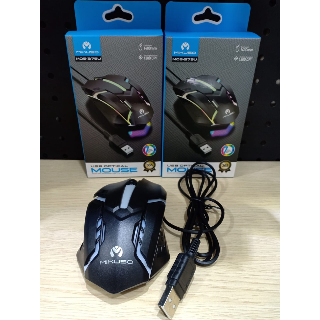 Mouse Kabel MIKUSO MOS-379U Optical Mouse 1200 DPI 2.4GHz