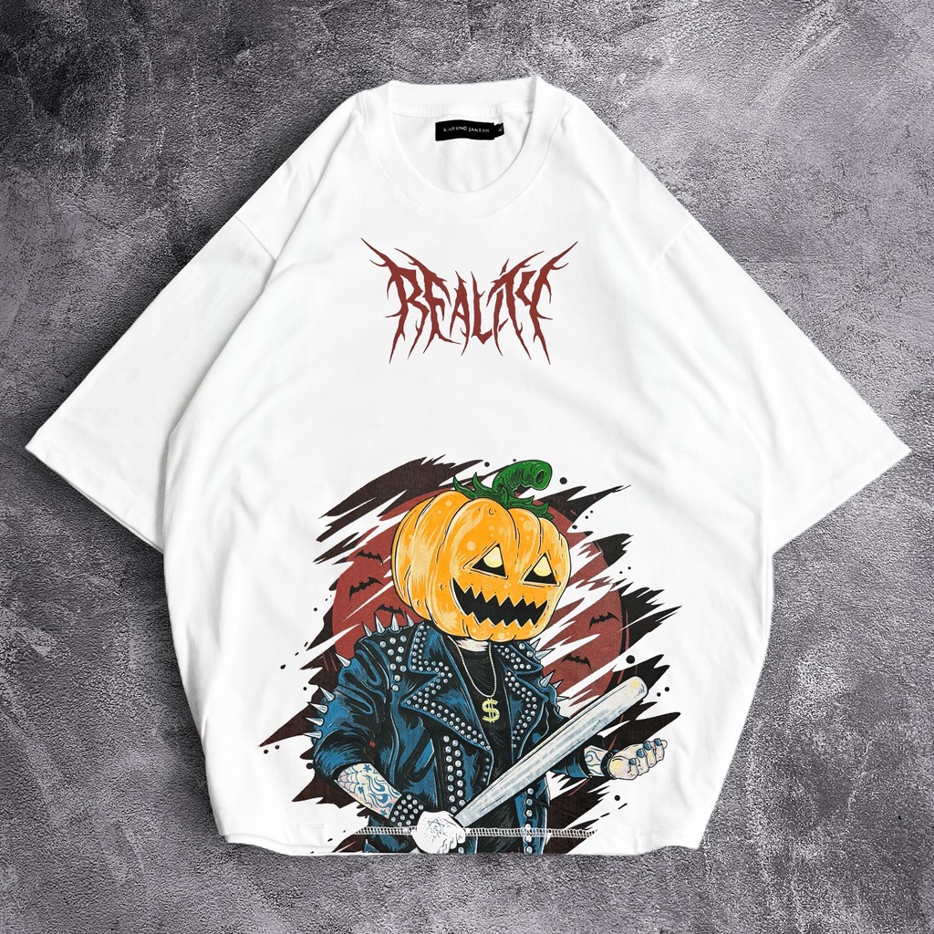 [Oversize] BAJU KAOS OVERSIZE / OVERSIZE T-SHIRT &quot;Pumpkin&quot;