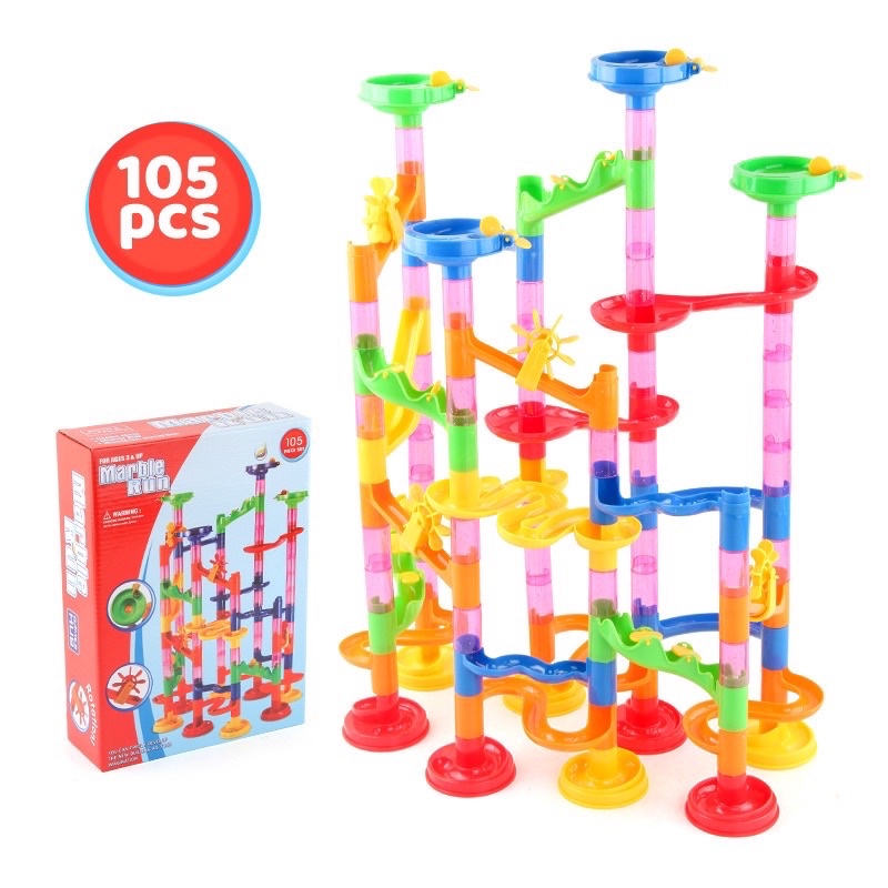 MARBLE RUN PIPELINE 105pc / MARBLE RUN SET 76pc /MARBLE RUN SET