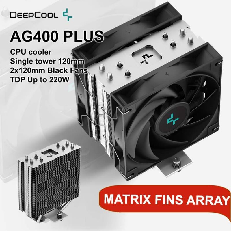 Deepcool AG400 PLUS DUAL FAN