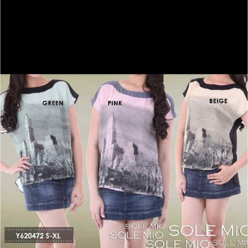 SALE!!!Atasan SOLEMIO Y620472