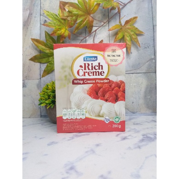 

Rich Whip Cream Powder Ellenka 200gr