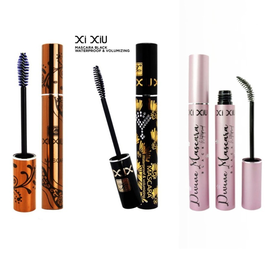 XI XIU 2in1 mascara &amp; eyeliner | black mascara | divine mascara| lovely mascara