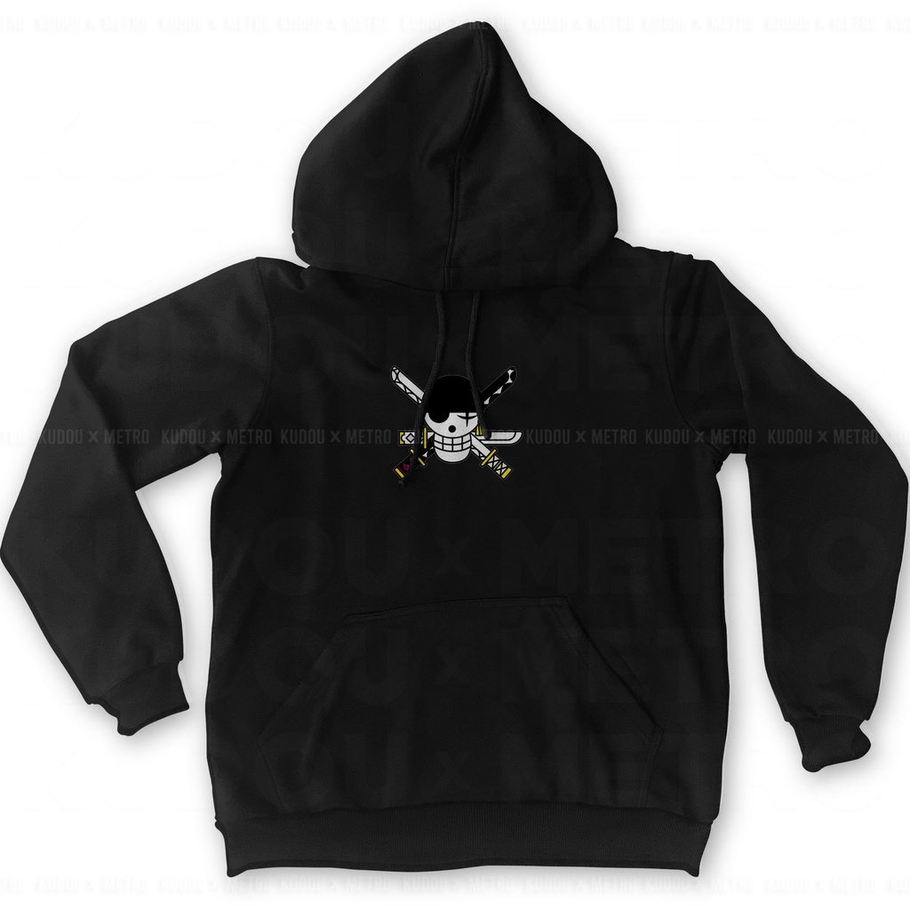 Hoodie Zorojuro Casual Anime Manga One Piece Zoro Roronoa Premium Unisex