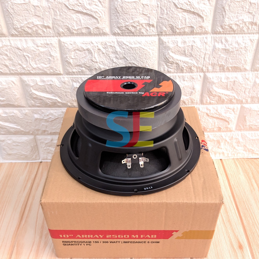 Speaker ACR Fabulous 10 inch 25601 Body Vacum (Rangka Tutup) / Speaker ACR Fabulus Array 10&quot; 2560
