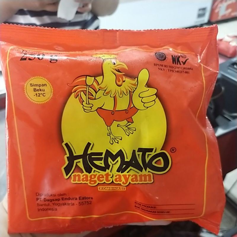 

Hemato chicken nugget 250gr / naget ayam