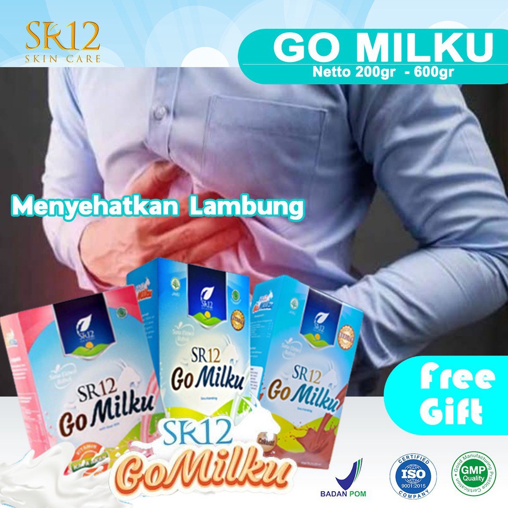 

Go milku Sr12 Susu kambing etawa Menyehatkan lambung 200gr Bpom