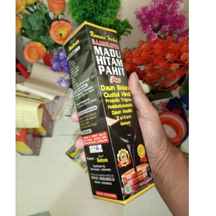 

10.10 STOK READY Madu Pahit Sambioto Plus Qusthul Hindi - Madu Ramuan Hitam Pahit Shabyan !