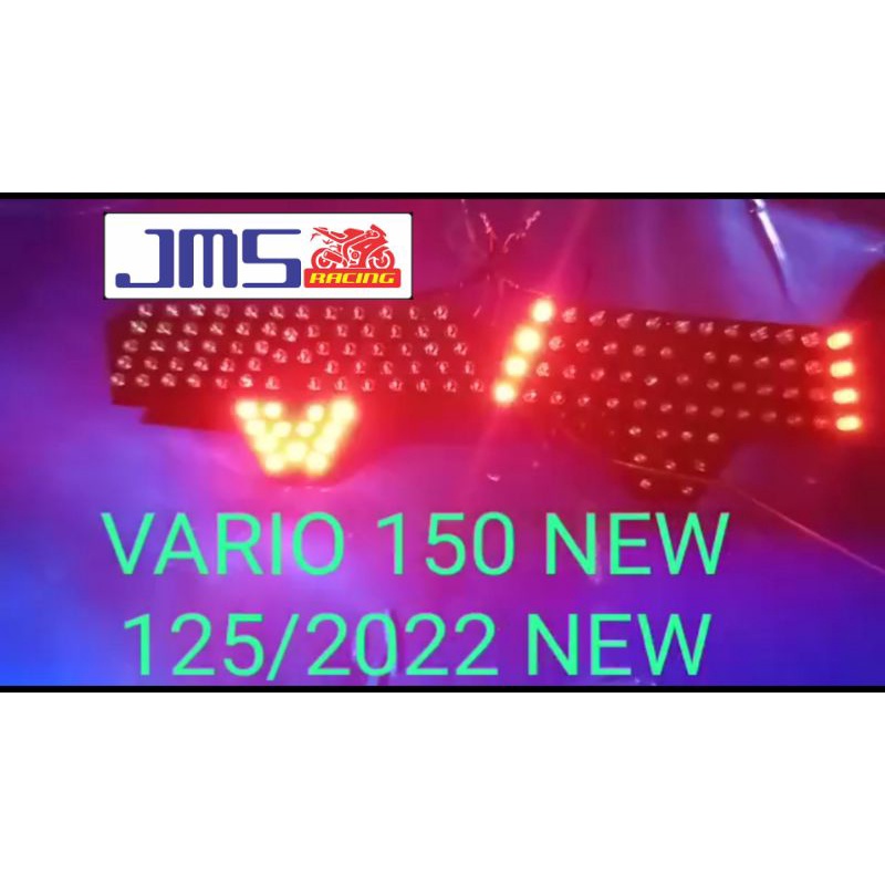 lampu stop belakang kedap kedip led running vario 125 dan vario 150 new