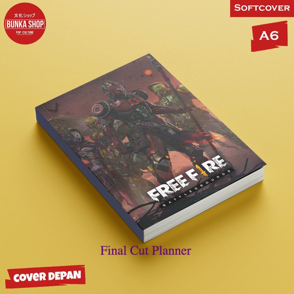 

Pocket Note Free Fire C Softcover A6 Buku Tulis Catatan Notes Agenda Planner Jurnal .