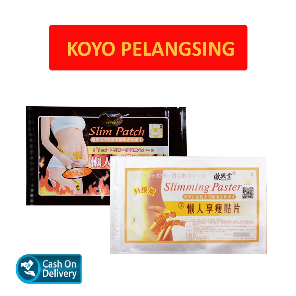 Koyo Pelangsing Ampuh Koyo Pembakar Lemak Slimming Paster Obat Kurus Stiker Pelangsing Tubuh Hot Slimming Paster Ampuh Membakar Lemak Dengan Cepat Di Badan Diet menurunkan Berat Badan