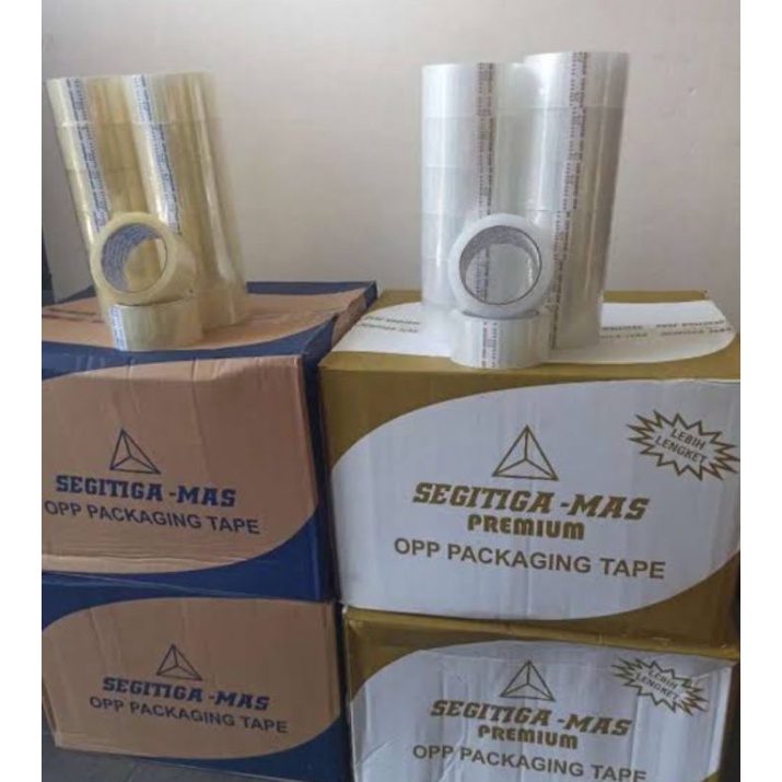 

Lakban Isi 6 Pcs-Sm Biru (48 mm)x 90 Yard x 45 MC Opp Tape Merk