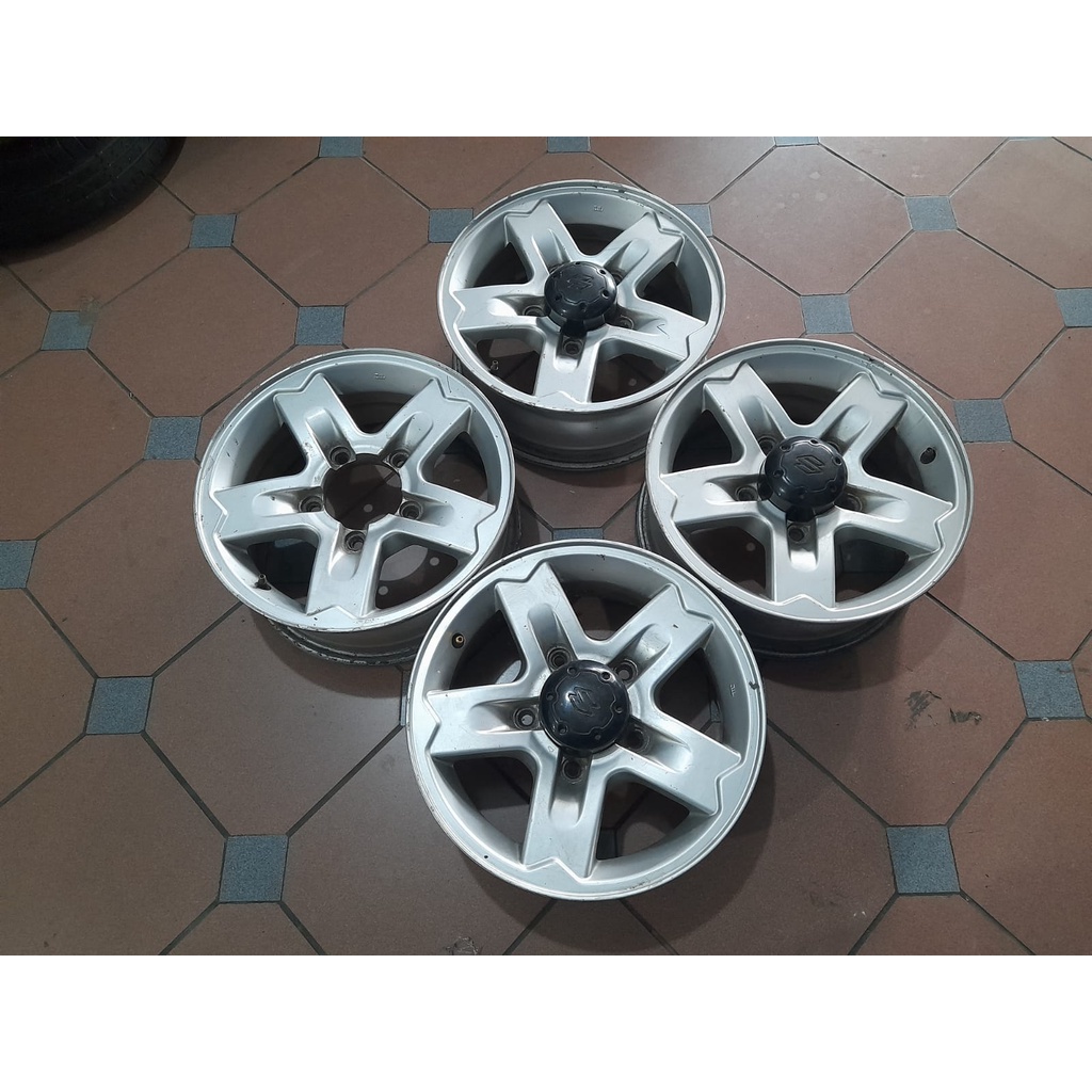 Jual Velg Mobil Bekas Ring 15 Oem Escudo Pcd 5x139,7 Silver | Shopee