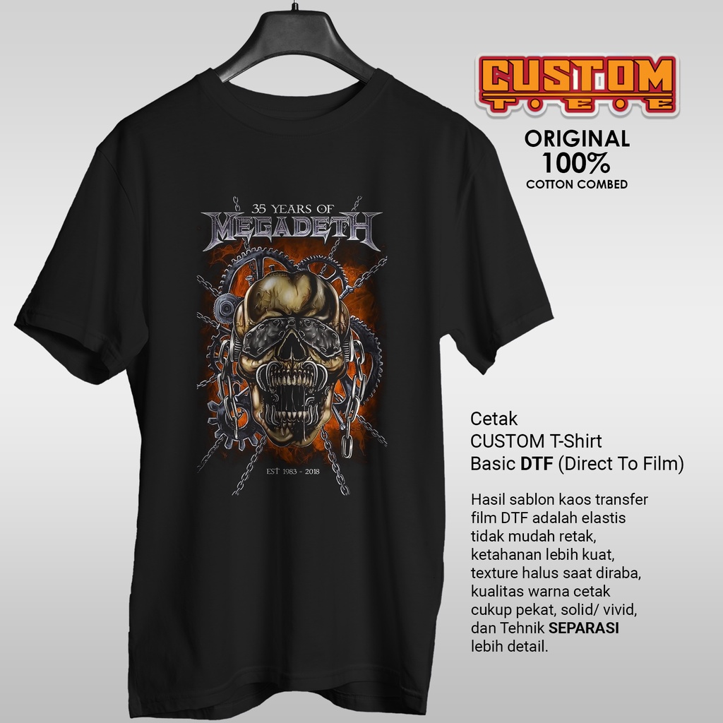 Kaos Band Megadeath 35 Years