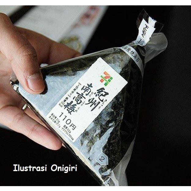 

Manjun Triangle Onigiri Sushi Nori 100 lembar Halal Import Korea
