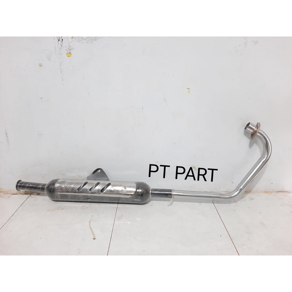 KNALPOT CUSTOM JAPSTYLE MODEL W175 KNALPOT CB GL TIGER VERZA MEGAPRO