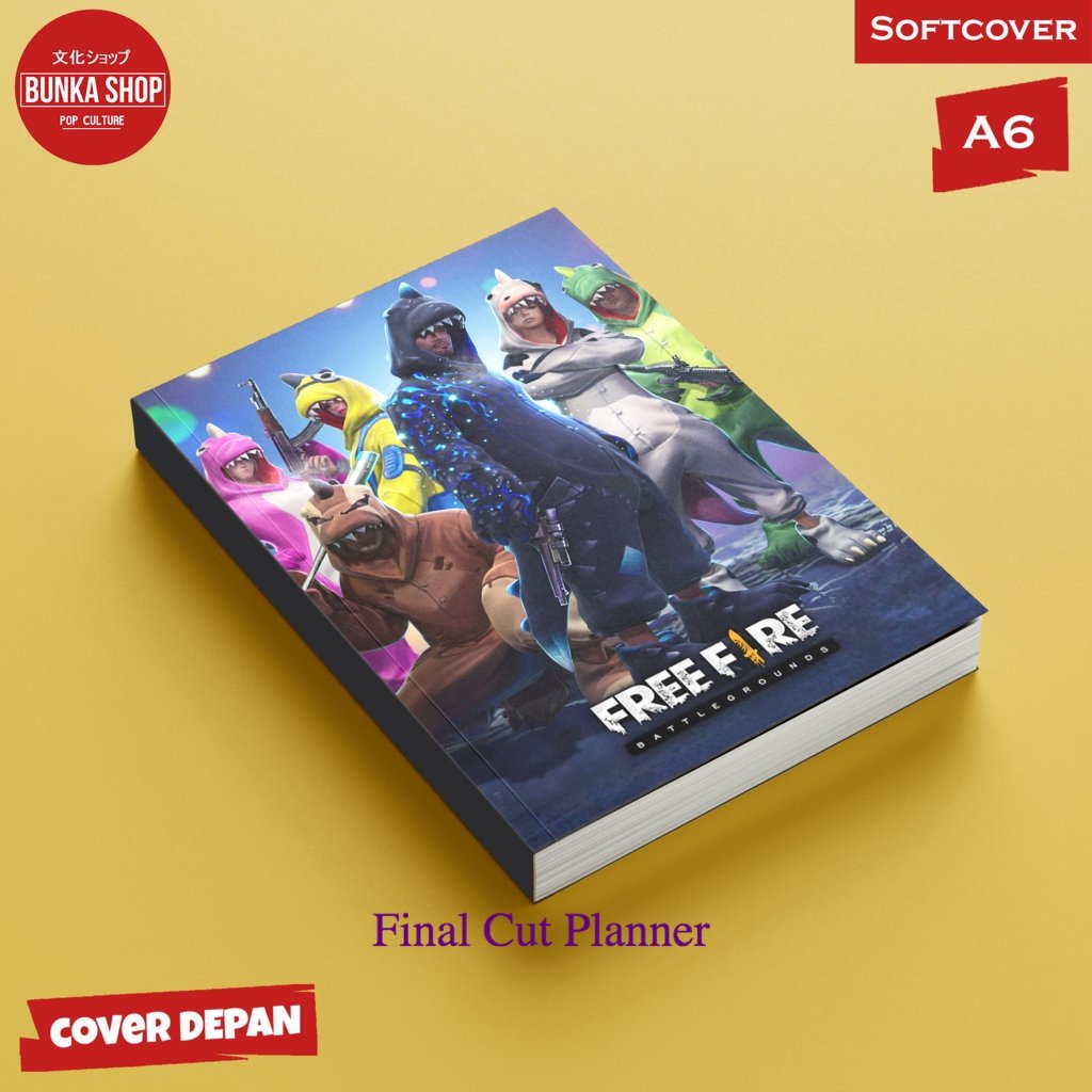 

Pocket Note Free Fire Baby Dino Softcover A6 Buku Tulis Catatan Notes Agenda Planner Jurnal .