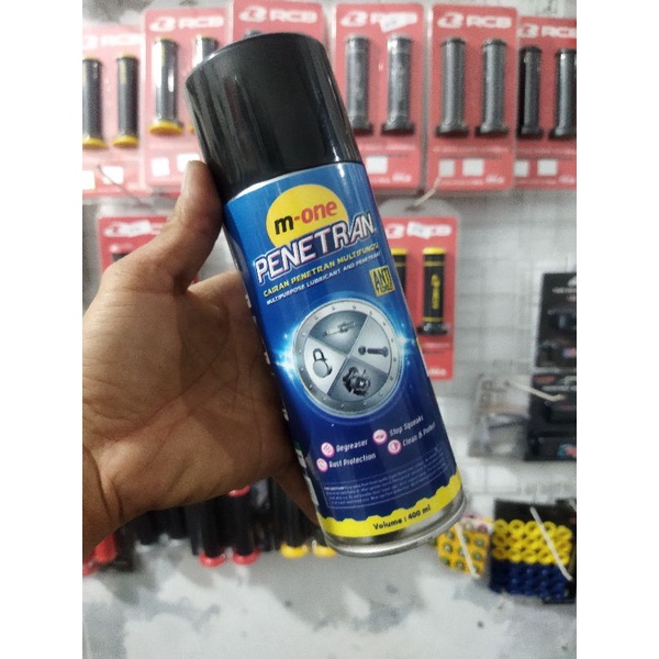 WD M-One PENETRAN Cairan Pembersih Karat Korosi Pembersih Rantai Motor Pembersih WD