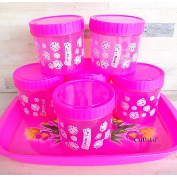 Calista Tonam Toples &amp; Nampan 7 in 1 ungu
