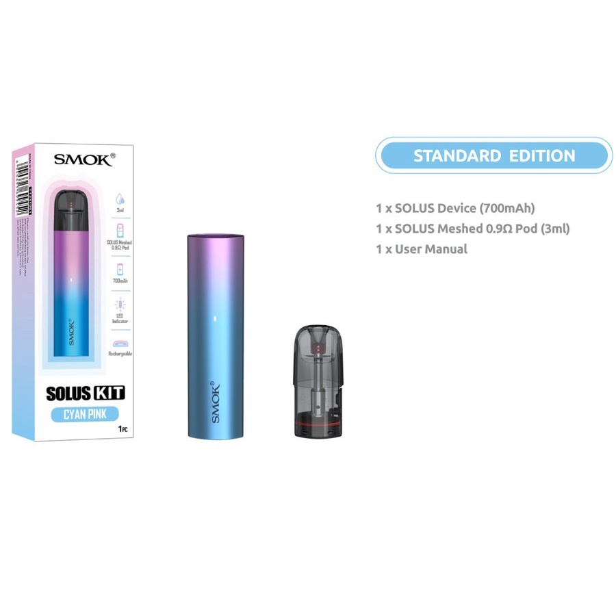 Authentic Smok Solus Pod Kit 700Mah