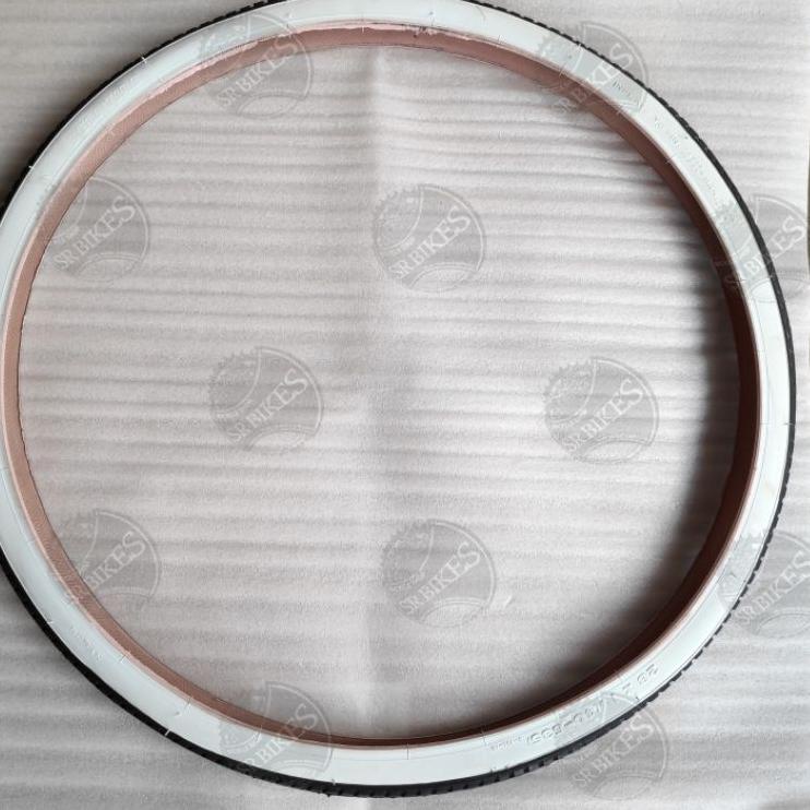 [PRODUK VZGCL] Ban Luar 28 x 1 1/2 Sepeda Unto Kebo Onthel. HITAM PUTIH. SWALLOW 7MY