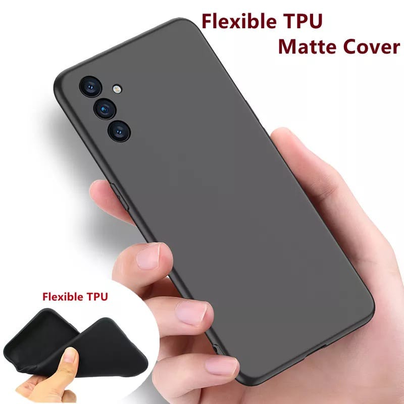 P/B- SOFTCASE CASING COVER Samsung A04S Case Softcase BLACK MATTE CAMERA PROTECTION Case Casing Hp Samsung A04S