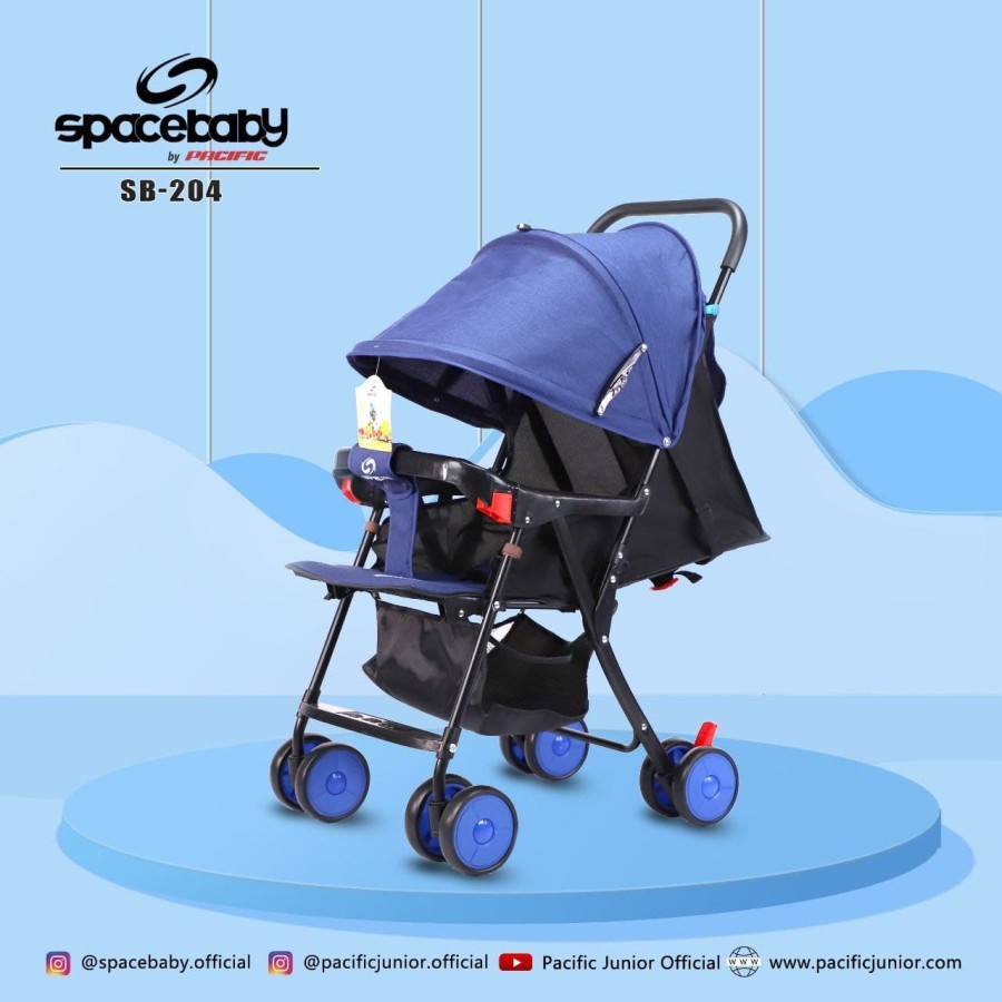 Spacebaby SB-204 Stroller - Kereta Dorong Anak