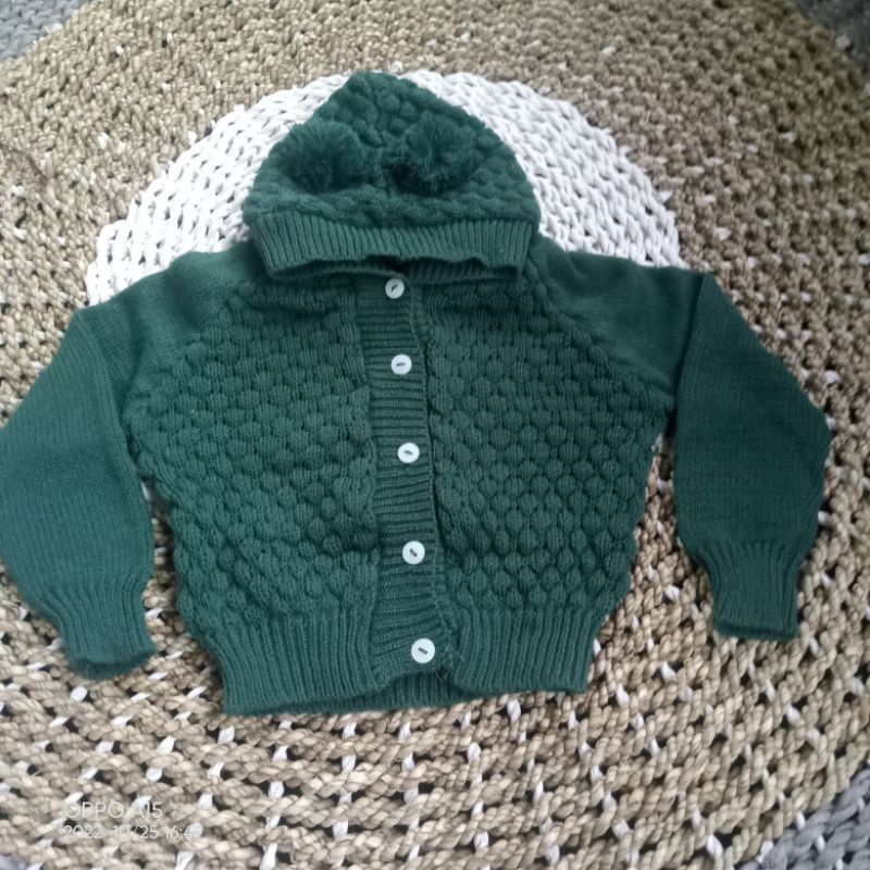 switer rajut anak 08-20 bulan