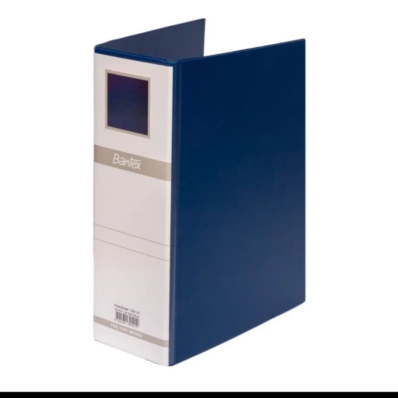 

bantex.pipe.binder.1312 folio.2ring.10cm.blue