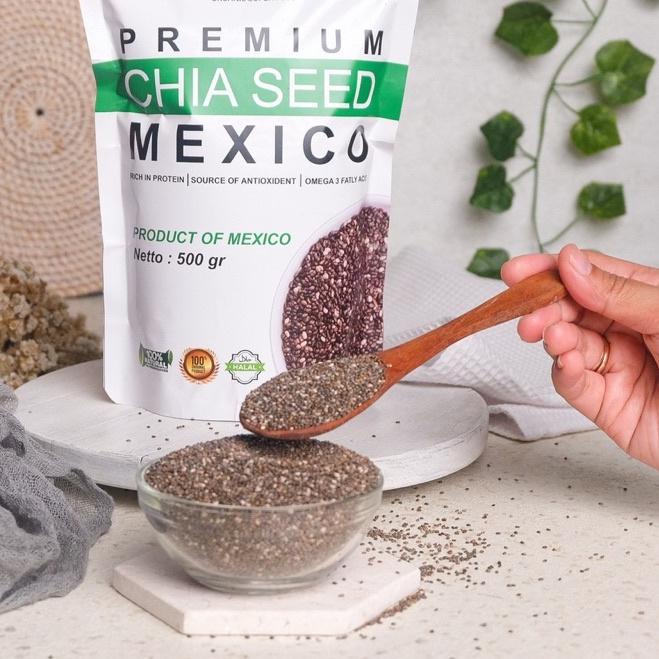 

limited Edition✔️chia Seed mexico organik super food premium cia seed premium|KD4
