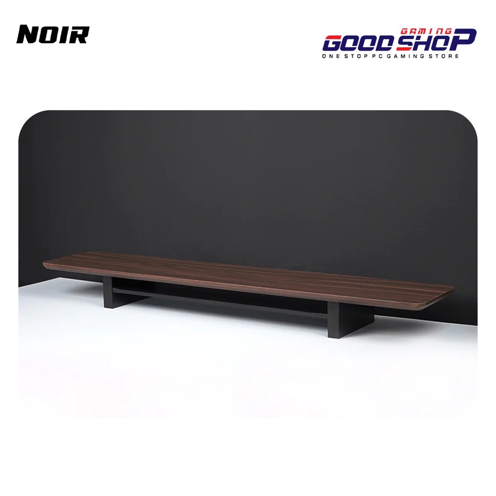 Noir Desk Shelf / Monitor Stand Riser -