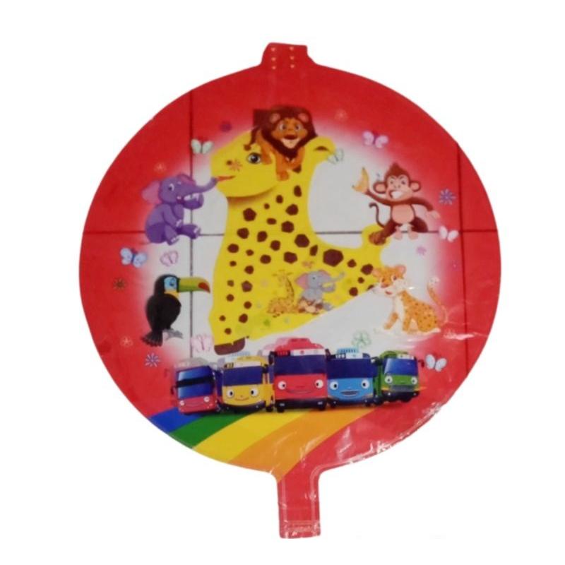 PROMO 4 BIJI Balon FOIL JERAPAH DOBEL ISI termurah - Mainan Balon GAS PARASIT Anak - Balon Pesta Ula