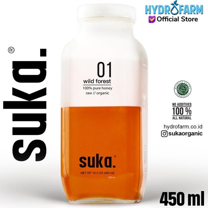

[COD] Suka - Wild Forest Honey / Madu Hutan Liar Asli Murni Organik (450ml) [COD]