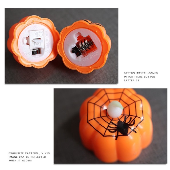 Lampu LED Halloween Dekor Kamar Resto Kafe Trick or Treat