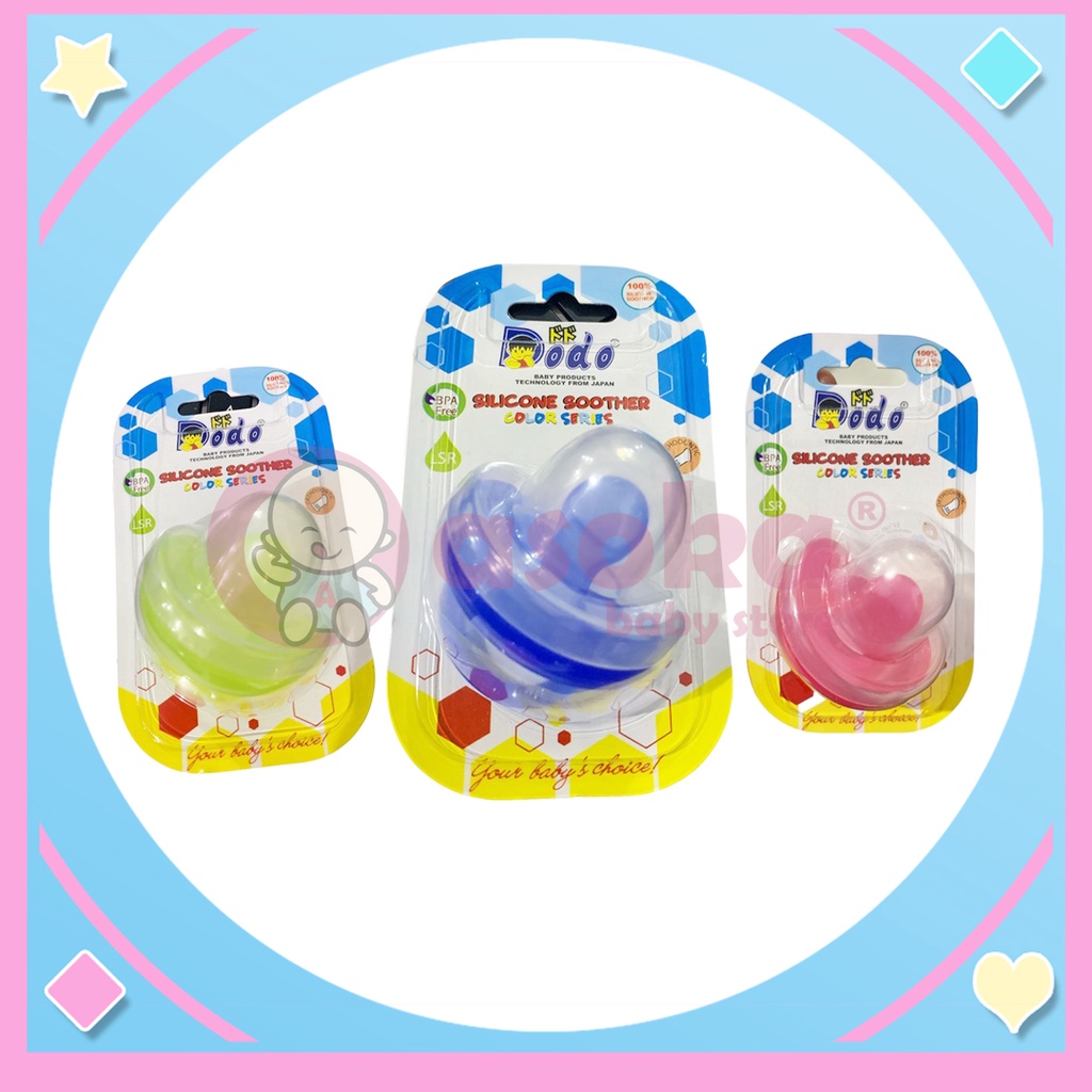 Dodo Silicone Soother Color Series DST013 ASOKA