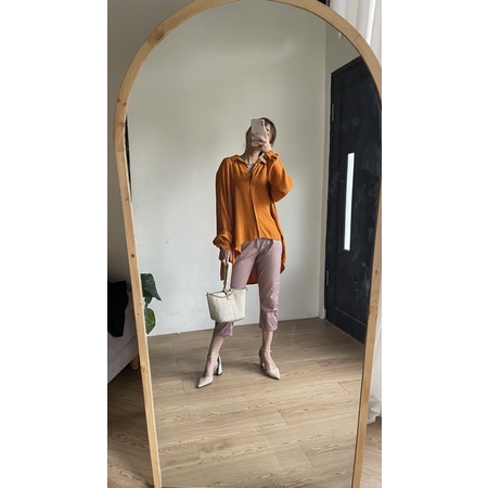 ZEA - Calla - Kemeja Oversized Oversize Polos