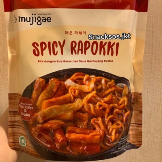 

Grosiran Murah Mujigae Spicy Rapokki (Ramen Topokki) 350 gr !!!