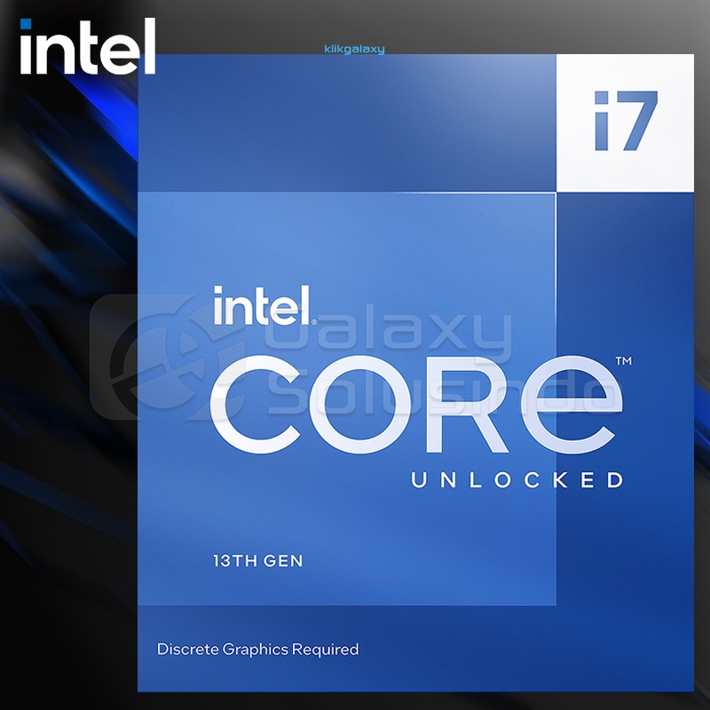 Intel Core i7-13700KF LGA1700 16 Core 24 Thread Raptor Lake Processor