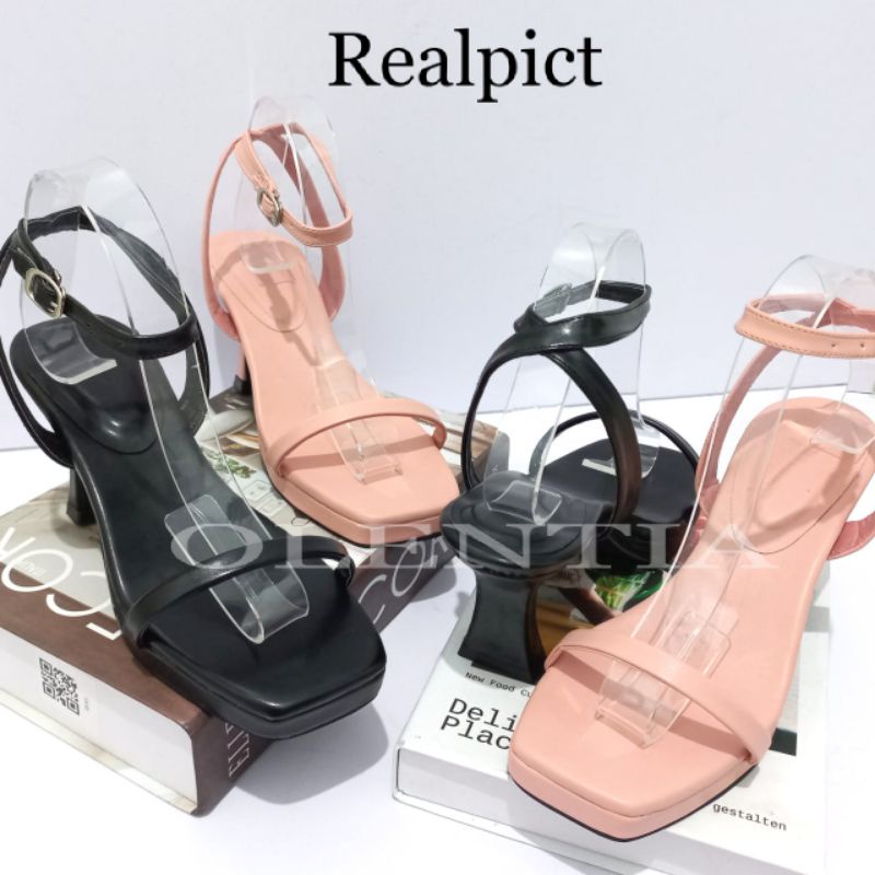 Sandal Wanita Sandal heels terbaru 9cm KL 02