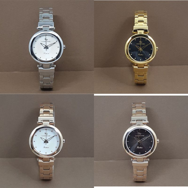 Jam tangan wanita Raymond Daniel Rantai Original Garansi 1 tahun