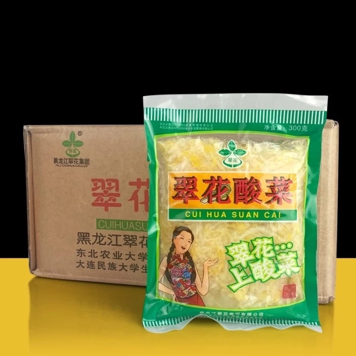 

Acar sawi cui hua suan cai Helongjiang 翠花酸菜 300gr