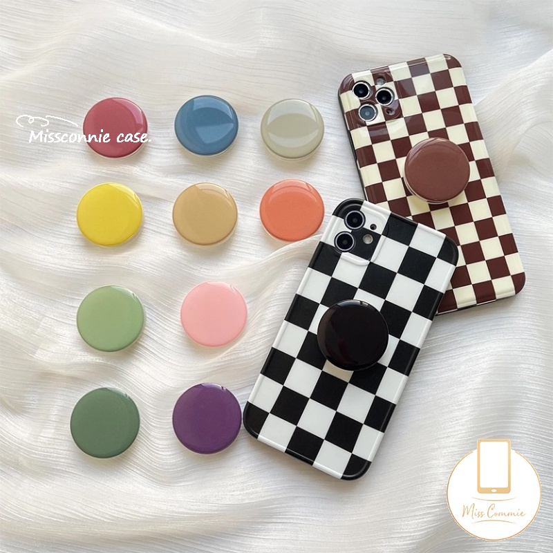 Ins Popsocket Hp Universal Warna Permen Macaron