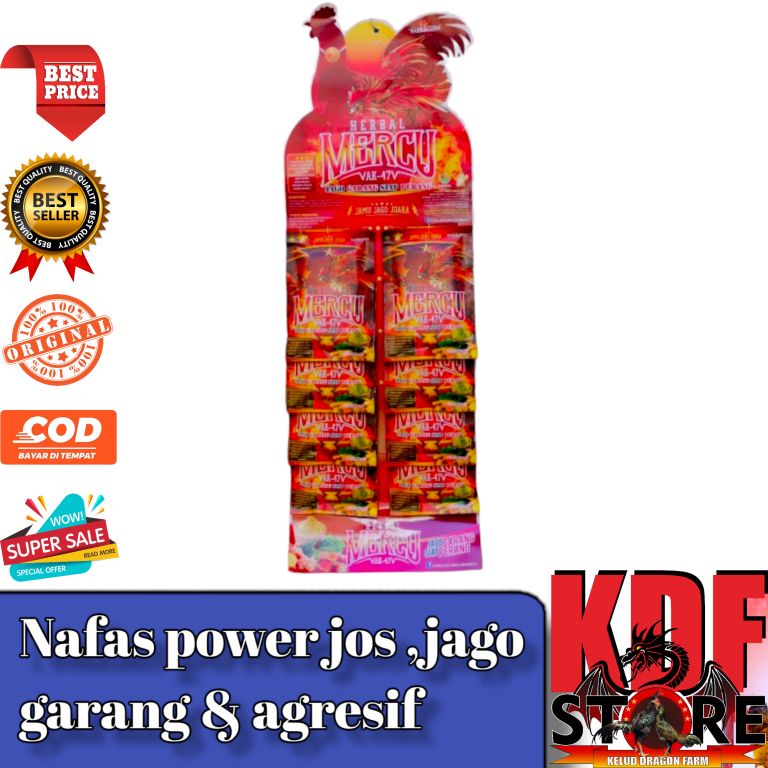 JAMU AYAM HERBAL MERCU AK 47 - 1 Renteng