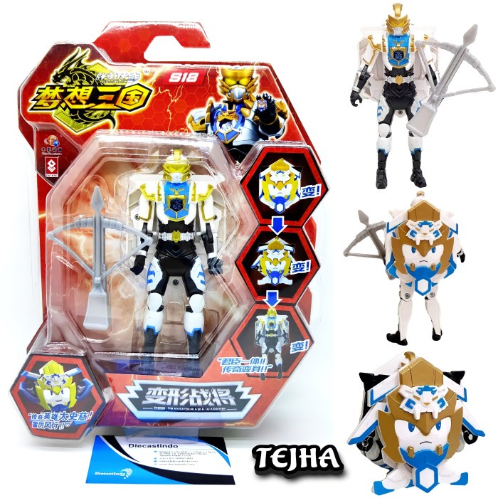 Nikmati Mainan Anak - Legend Hero Piece Transform Figure Tejha Jangbi Handon Trendi