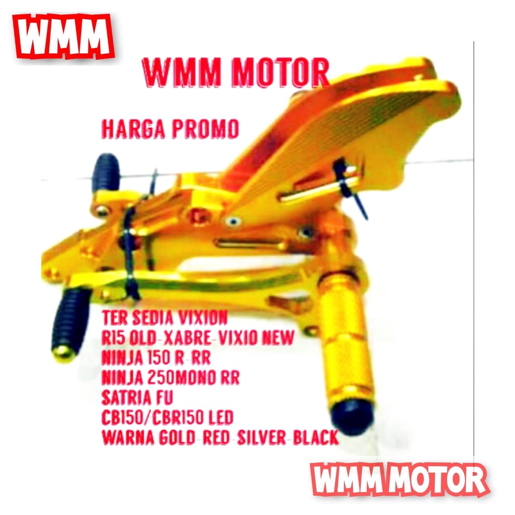 Underbond underbone Silver Gold Merah Hitam CBR 150 LED NINJA 150 R RR VIXION R15 XABRE SATRIA FU